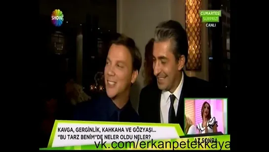 Erkan Petekkaya, Sinan Akcil - Gecce Mekan Oscarlari 2014 (Show TV - Cumartesi Surprizi)