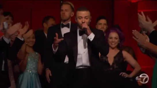 Justin Timberlake Opens Oscars with "Can't Stop the Feeling"