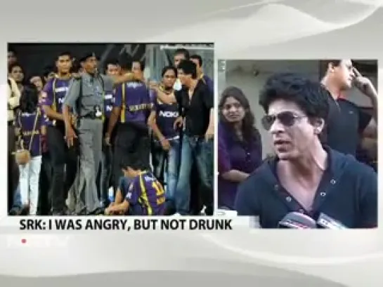 I was angry but not drunk: Shah Rukh Khan @Iamsrk on Wankhede Stadium brawl