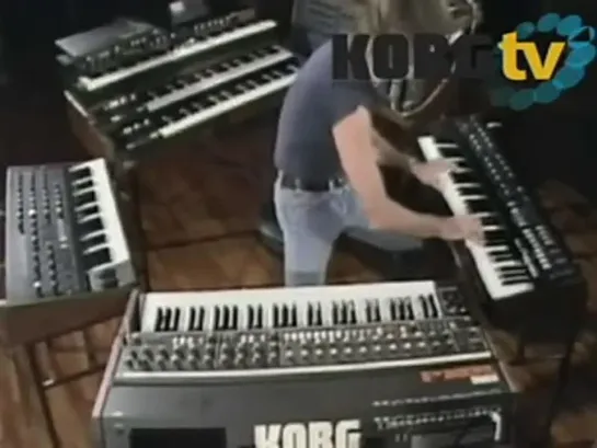 Keith Emerson plays Korg Synthesizers