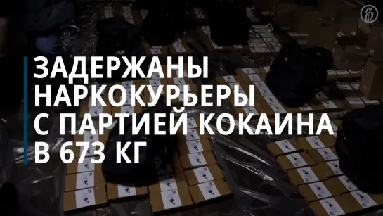 В Москве задержали двух наркокурьеров с партией кокаина весом 673 кг