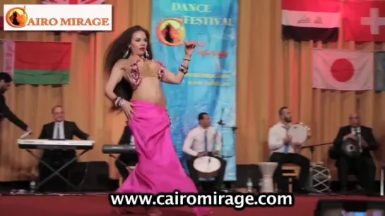 CAIRO MIRAGE-2016 INTERNATIONAL BELLYDANCE FESTIVAL OPENING KRISTINA KOZHUL