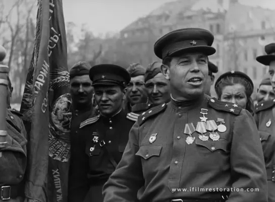 Сенсационные кадры Берлина после капитуляции (3 мая 1945 года)