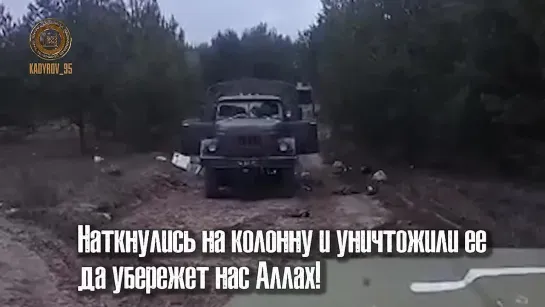 Свежее видео от военного блогера Рамзана К.