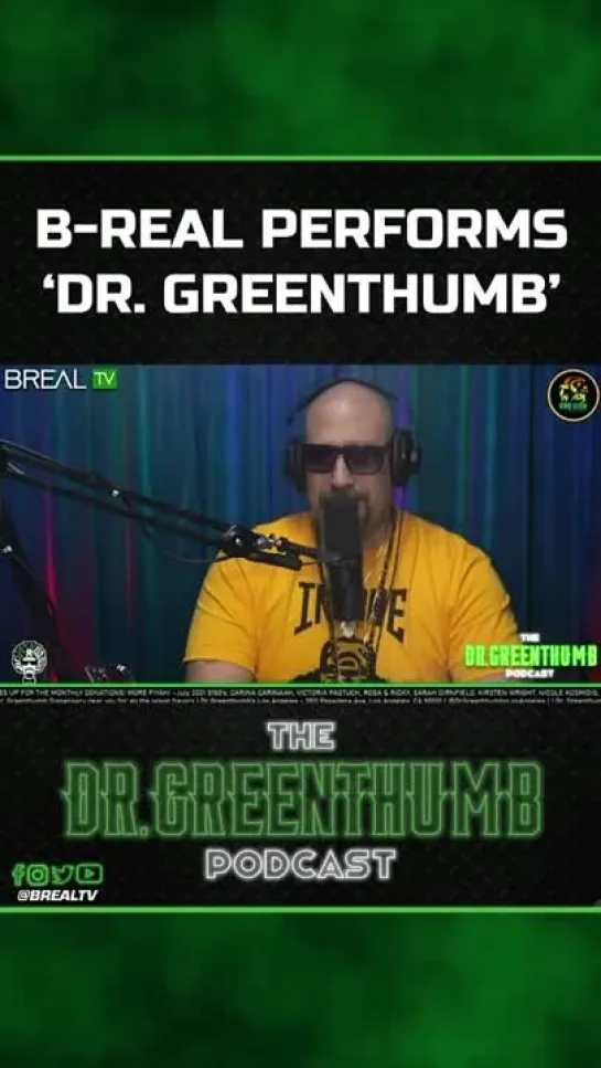 B-Real & Eric Bobo - Dr. Greenthumb (The Dr. Greenthumb Podcast)