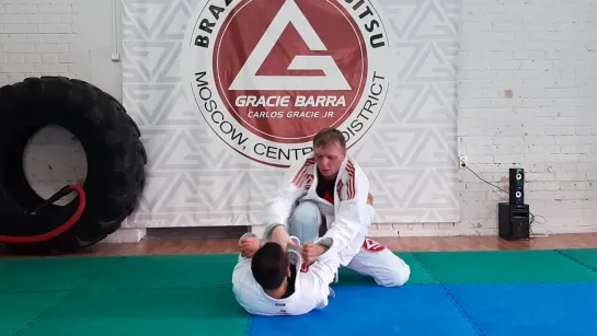 Проход гарда. Команда Gracie Barra Moscow