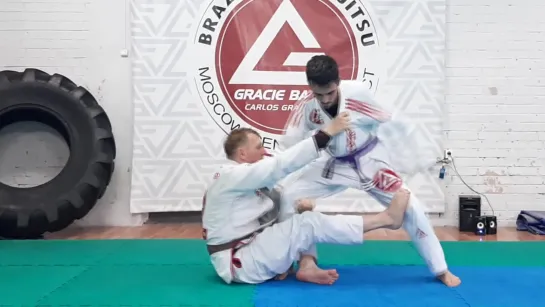 Работа из Дела Ривы. Команда Gracie Barra Moscow