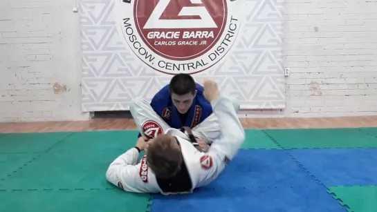 Проход дабдандера_Треугольник. Команда Gracie Barra Moscow