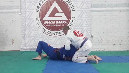 Команда Gracie Barra Central District Moscow. Кимура из сайдконтроля через север-юг