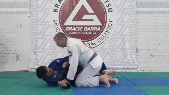 Команда Gracie Barra Central District Moscow. Выход из хавгарда, армбар