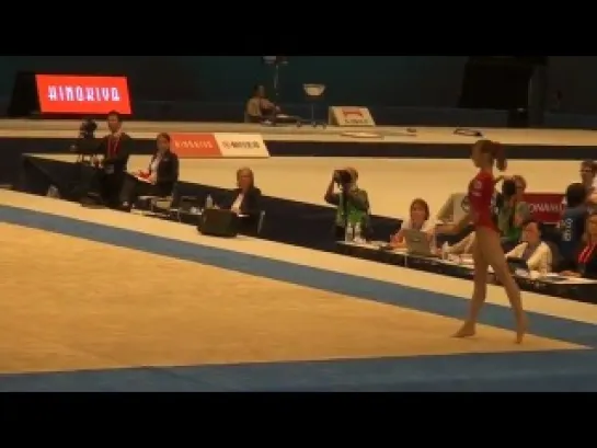 Viktoria Komova FX TQ Worlds 2011