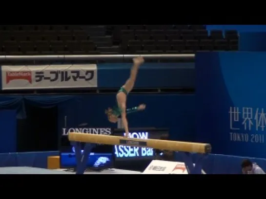 Yulia Belokobylskaya BB Podium Training Worlds 2011 Tokyo