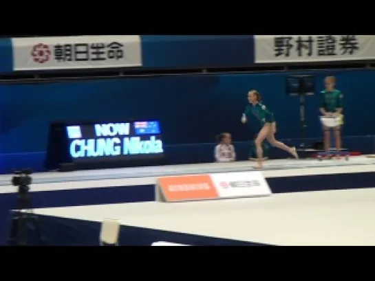 Yulia Belokobylskaya VТ Podium Training Worlds 2011 Tokyo