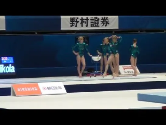 Yulia Belokobylskaya VT-1 Podium Training Worlds 2011 Tokyo