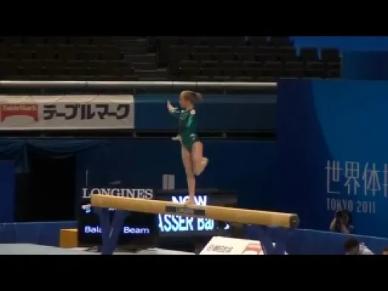 Yulia Inshina BB-1 Podium Training Worlds 2011 Tokyo