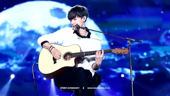 150328 Special Stage Người ấy Chanyeol focus @ Music Bank in Vietnam