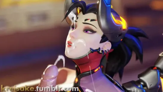 Devil Mercy Deepthroat blowjob - Overwatch porn [3d porn,R34,Hentai, SFM,rape,all sex,3D Хентай,fellatio,blowjob,handjob]