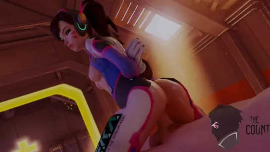 Bondage sex with d.va - overwatch porn (3D Хентай,hentai,blowjob,all sex,cowgirl,3d porn,R34,SFM,stockings,rape,bdsm,gag)