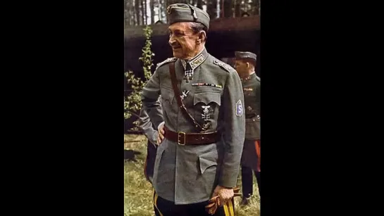 Визит Гитлера в 1942 г в Финляндию Маннергейм Marshal Carl Gustav Mannerheim And Hitler in Finland