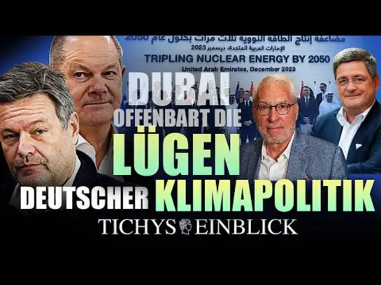 Dubai: Die Lügen der Klimapolitik - Tichys Einblick Talk mit Fritz Vahrenholt