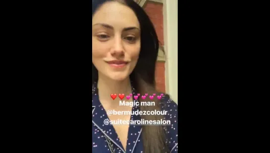 InstaStories Phoebe Tonkin