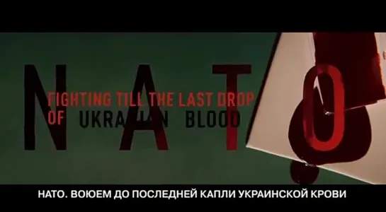 До последней капли Украинской крови. Все что надо знать о помощи НАТО☠️☠️☠️