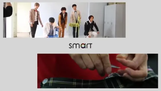 [BTS] 140827 GOT7 SMART Uniform CF Photoshoot Making Film