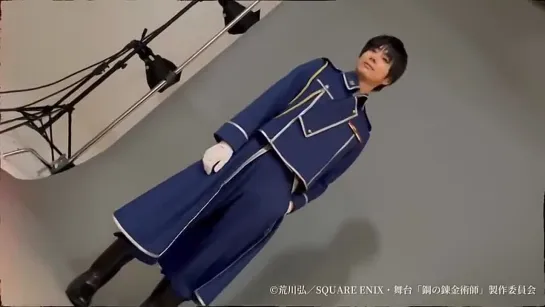 Wada Takuma`s photoshoot for "Fullmetal Alchemist - The Stage"