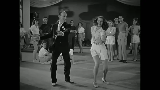 Фред Астер и Рита Хейворт/Fred Astaire, Rita Hayworth - танец из фильма "Ты никогда не будешь богаче" (1941)