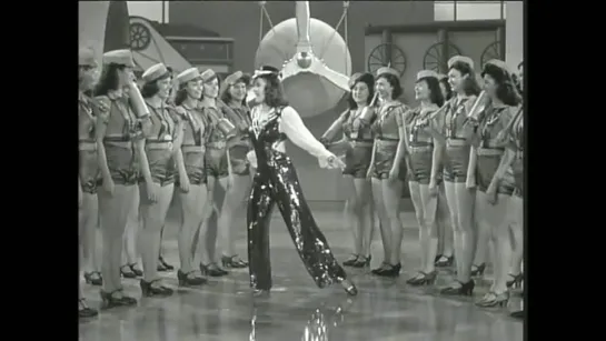 Энн Миллер/Ann Miller - "Victory Polka". Песня и танец (из фильма "Джем-сейшн", 1944)