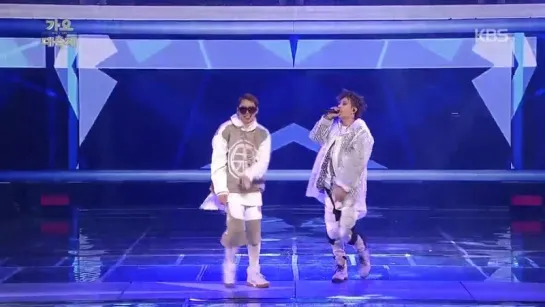 [HIT] KBS 가요대축제 - 블락비 지코 & 비스트 장현승 (Block B ZICO & BEAST Jang Hyun Seung) - Tough Cookie + Loyal 20141226