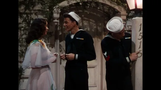 Gene Kelly  Kathryn Grayson  Frank Sinatra  (Anchors Aweigh  1945  Поднять якоря)