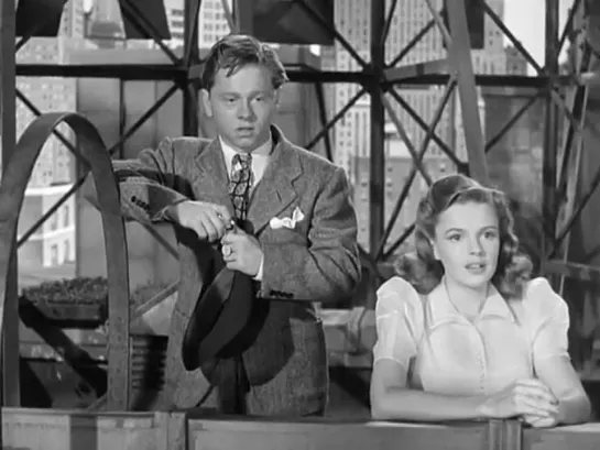 Judy Garland  Mickey Rooney  (Юнцы на Бродвее  Babes on Broadway  1941)  Джуди Гарланд  Микки Руни