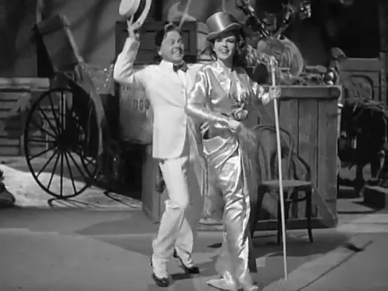 Judy Garland  Mickey Rooney  (Юнцы на Бродвее  Babes on Broadway  1941)  Джуди Гарланд  Микки Руни