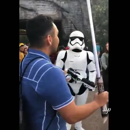 shots fired from a stormtrooper