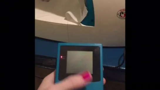 the gameboy controlled sewing machine