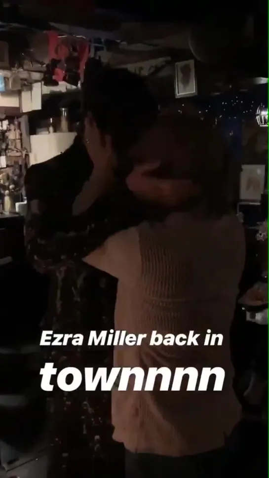 Ezra out in town