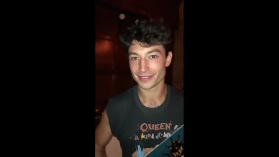 Thanks for shout out, Ezra Miller! Be sure to check out the new FantasticBeasts trailer to