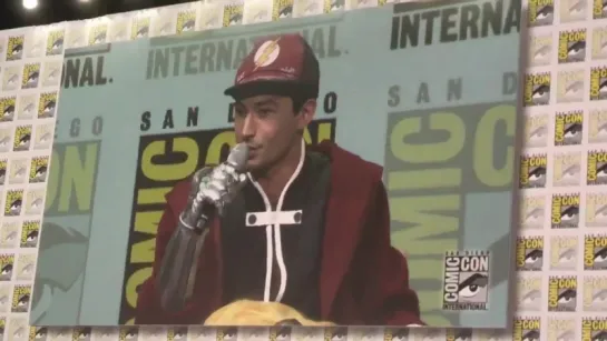 "Are there other comic-book houses?" joshes Ezra Miller