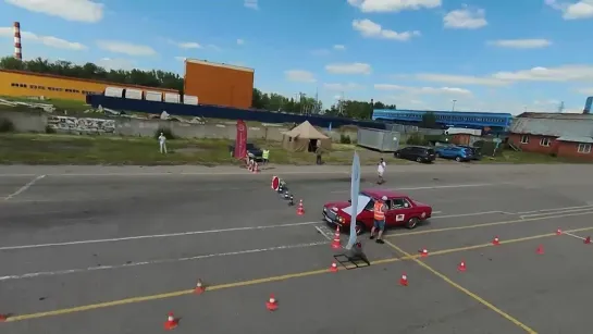 Ралли "Наша Победа - 2022". Чемпионат Москвы по Р3К.  Видео с квадрокоптера.