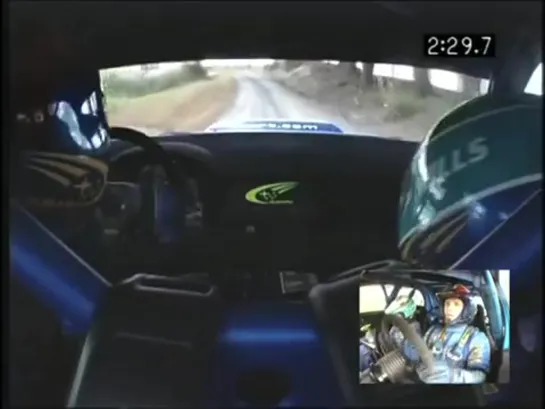 Petter Solberg WRC Rally 2003 New Zealand Onboard pure sound