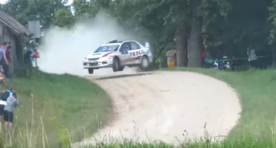 Samsonas Rally Rokiškis 2017 SS-GR-5 Vaidotas Žala action jump