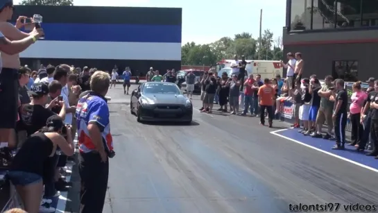 AMS GTR Alpha Omega 2000hp wheelie test passes