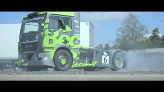 Becx-TDS Racing_ Semi Truck Drift Gymkhana 1