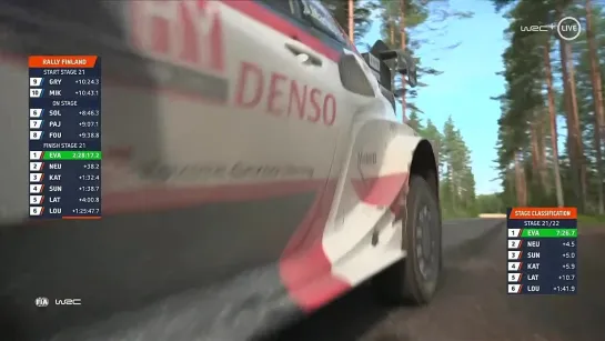 WRC2023. Rd.9: ралли Финляндия, СУ21