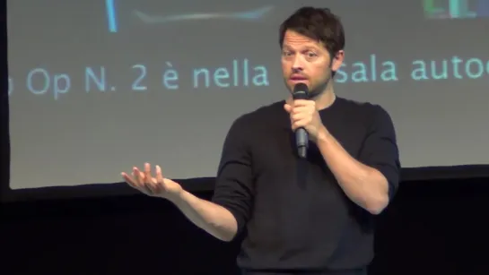 Миша Коллинз на #JibCon7 (1 часть) | Eng