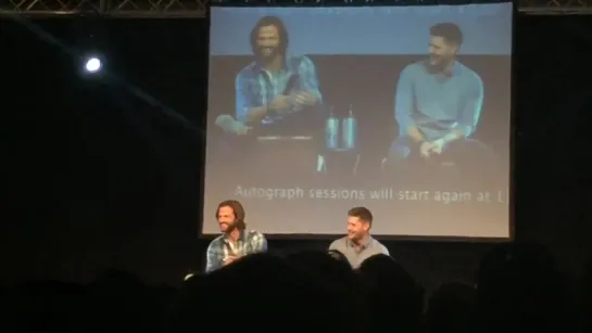 Дженсен Эклз и Джаред Падалеки на #JibCon7