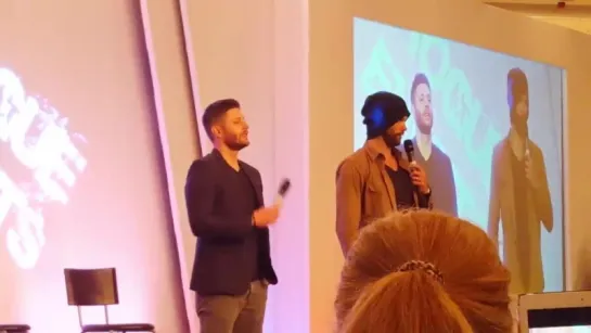 Дженсен Эклз и Джаред Падалеки на #Asylum16