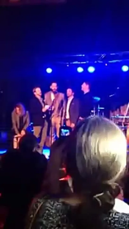 SPN 200th Episode LA Party - Performance of 'Carry On My Wayward Son'