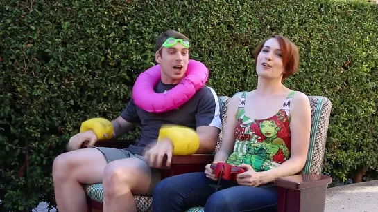 Felicia Day - ALS Ice Bucket Challenge.